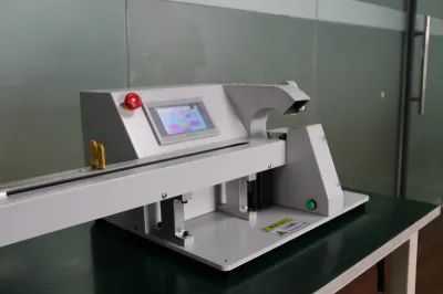 Adhesive Tapeindpakning Maskine with Enkelt-Side Tråd Pulling JW-303K-1.0m Thumb