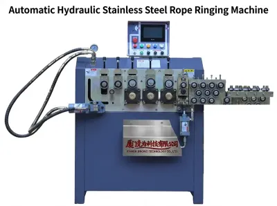 Automatisk Hydraulisk Rustfri Stål Ringemaskine DQ2-8 - Skæremaskine