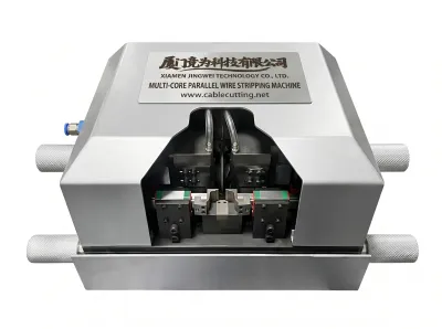 Multi-Kerne Parallel Tråd Stripping Maskine WPM-012 - Semi-automatisk stålbørstemaskine