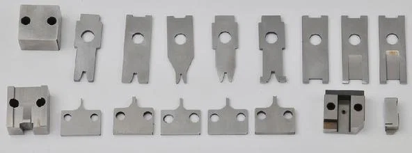 Terminalmaskineblad, OTP-blad, trådstrimmel- og krimpmaskine-matricer, samlekniv til krimpmaskine, krimpekniv