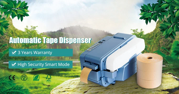 Vandaktiveret gummibånddispensermaskine, gummipapirbåndsmaskine, gummibåndsmaskine, kraftgummibåndsmaskine 