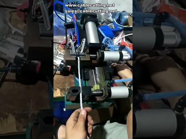 Gas-elektrisk afisoleringsmaskine 305-310-315-416 – effektiv tråd- og kabelafisolering til automatiserede produktionslinjer