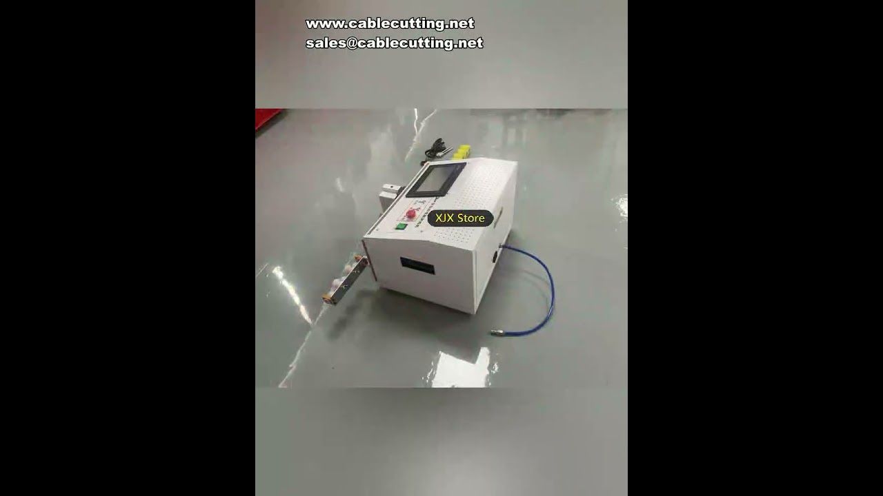 0,3-10 mm² Automatisk Justerbar Kabelafisolerings- og Skæremaskine med Touchscreen | 550W