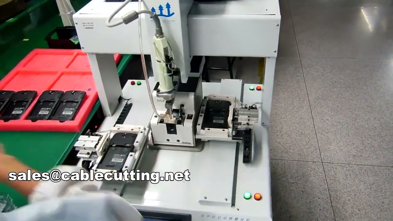 3-akset automatisk skruemaskine WPM-802 – Præcis og effektiv montage
