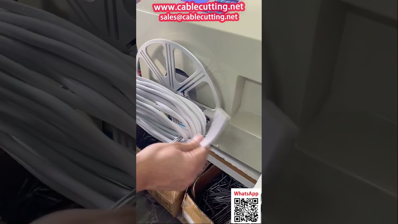 Automatic Wire Coiling and Tying Machine for 9mm Diameter, 10m Length