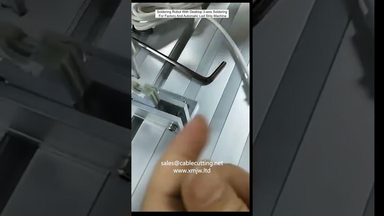 Soldering Robot With Desktop 3 axis Soldering For Factory And Automatic Led Strip Machine
