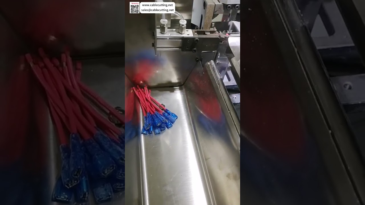 Auto Terminal Crimping & Housing Insertion Machine for Power Supply Cable  Vehicle Harness