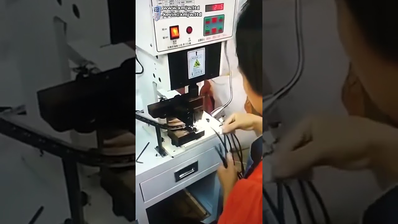 6 0T Terminal Crimping Machine automatic electric side feed compact super mute wire ring terminal cr