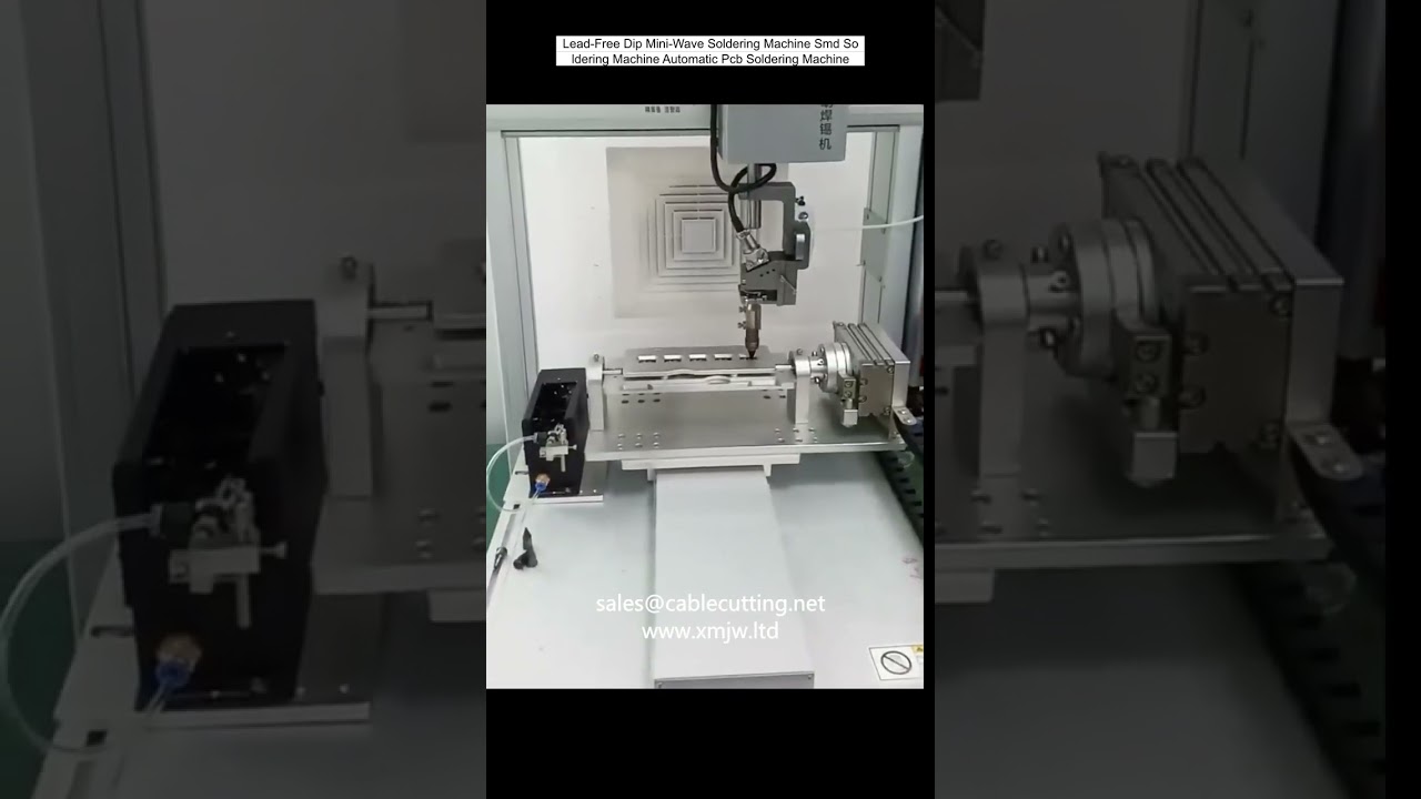 Lead Free Dip Mini Wave Soldering Machine Smd Soldering Machine Automatic Pcb Soldering Machine