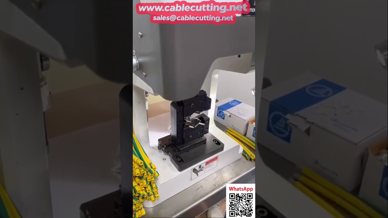 CNC hydraulisk terminalpresse – Præcis og effektiv trådbearbejdning