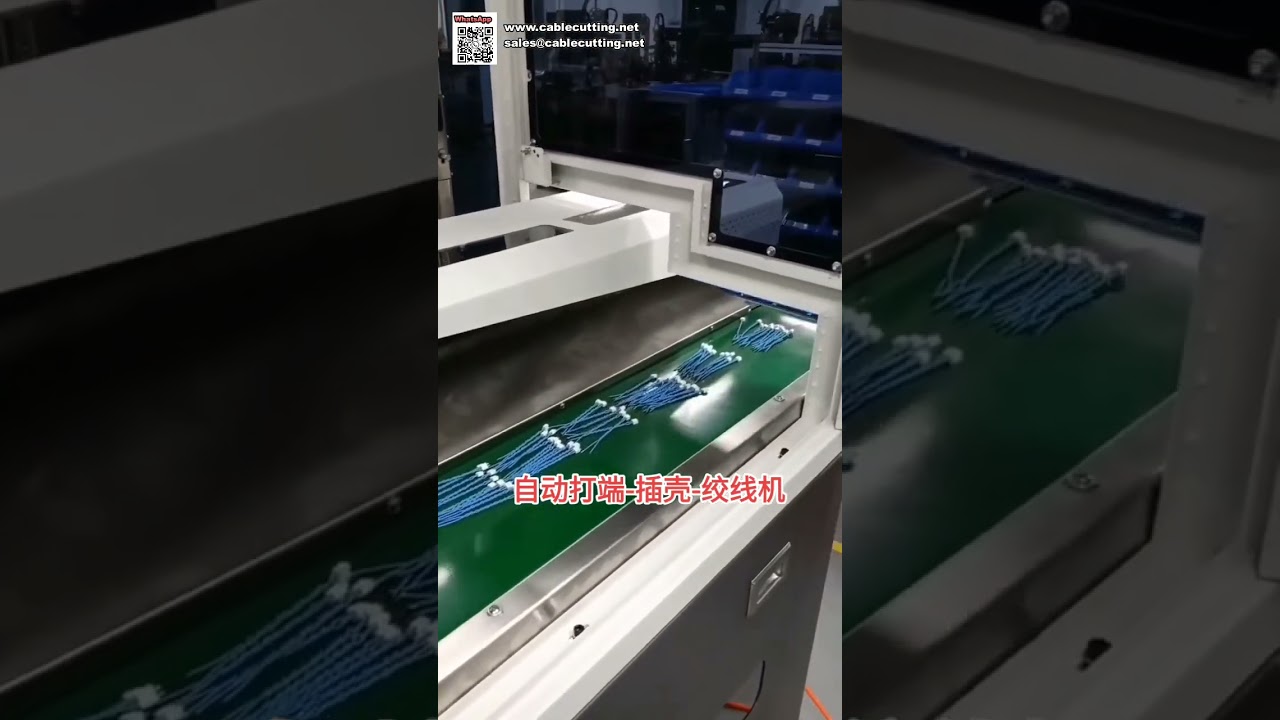 Customized Automatic Terminal Crimping and Connector Housing Insertion Machine Supplier