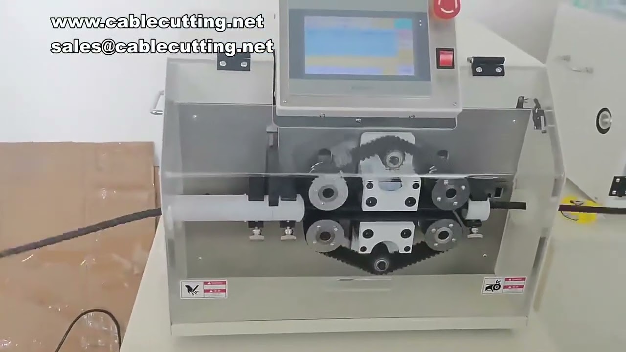 Bellows Cutting Machine with Crawler Feed for Stable Length and Level Micro-Cutting