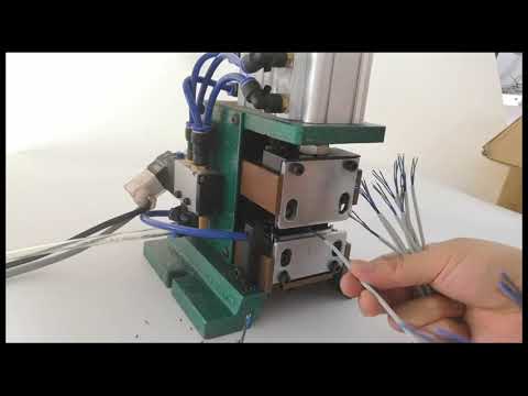 Multi Core Wire Stripping Twisting Peeling Machinery