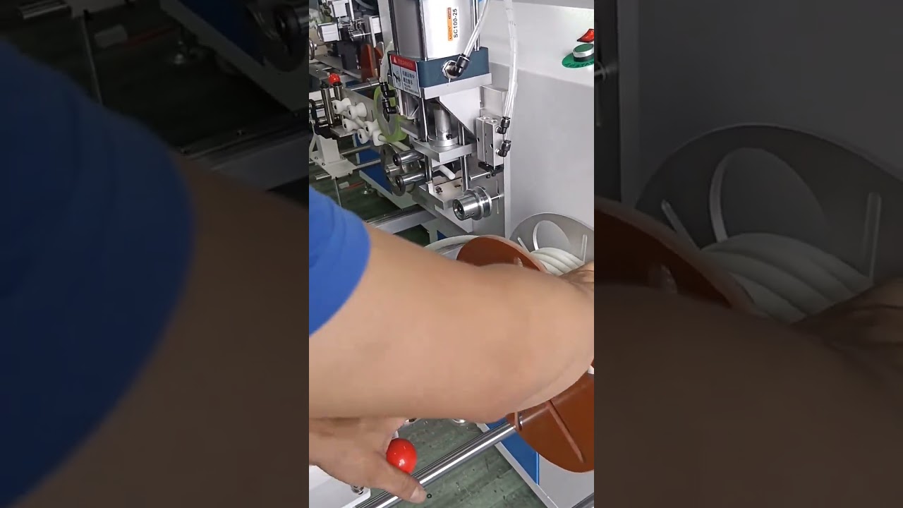 Automatic Meter Counting, Sorting, Cutting, Tube Coiling & Tying Machine 1mm 16mm Diameter #machine
