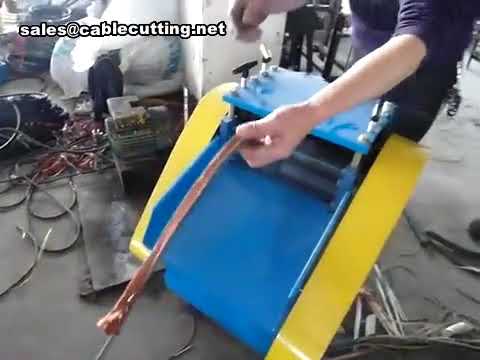 Copper Peeling Machine,Used Cable Stripper,Strip Wire Copper Machine mp4