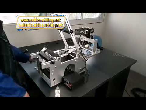 MT-50D Automatisk rundflaske etiketteringsmaskine med dato- og kode printer