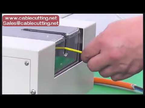 Pneumatisk flerkernet kabelafisoleringsmaskine uden bladskift – til nye energibatterikabler