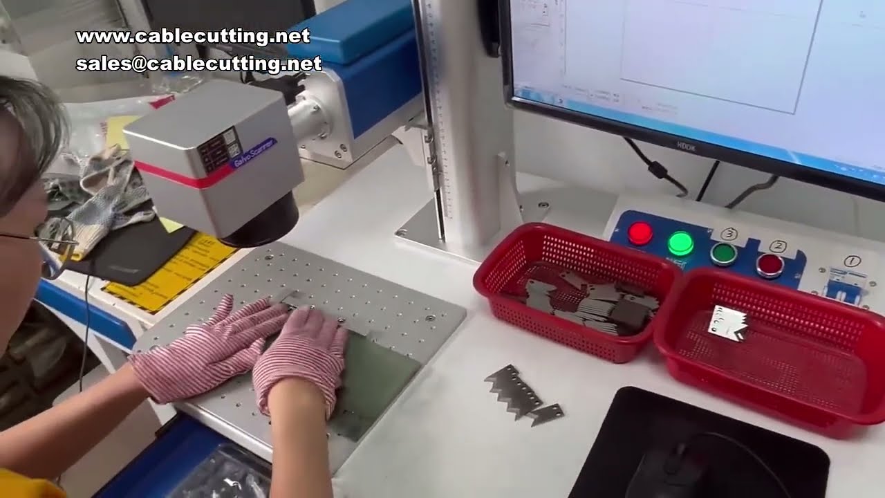 2 stk sæt knivblade til computerstyret trådstripnings- og afisoleringsmaskine - Tungstenkarbid