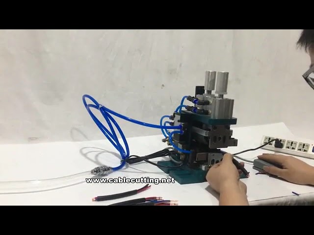 vertical wire stripping machine WPM-3F