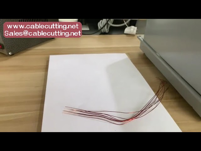 Afisoleringsmaskine til magnetlakeret tråd – til motorer og transformere