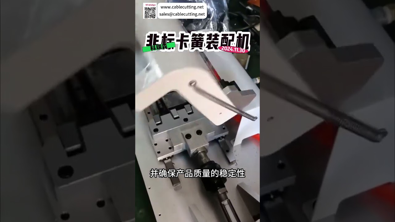 Custom Non Standard Circlip Assembly Machine High Precision Automated Manufacturing Auto System