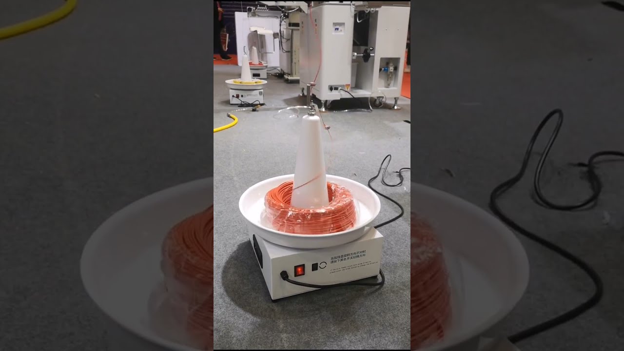 Self Adaptive Wire Payoff Reel for Wire Harness Processing Equipment #machine #factory