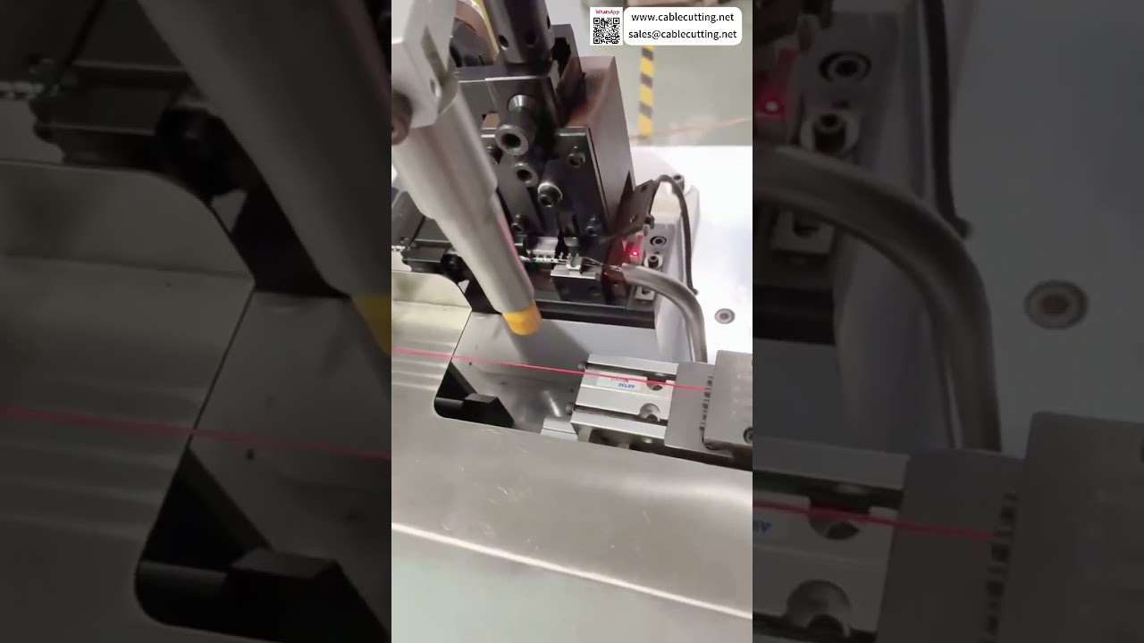 5 Wire Terminal Crimping Output Factory Operations Auto Processing Tool Method Roll Method