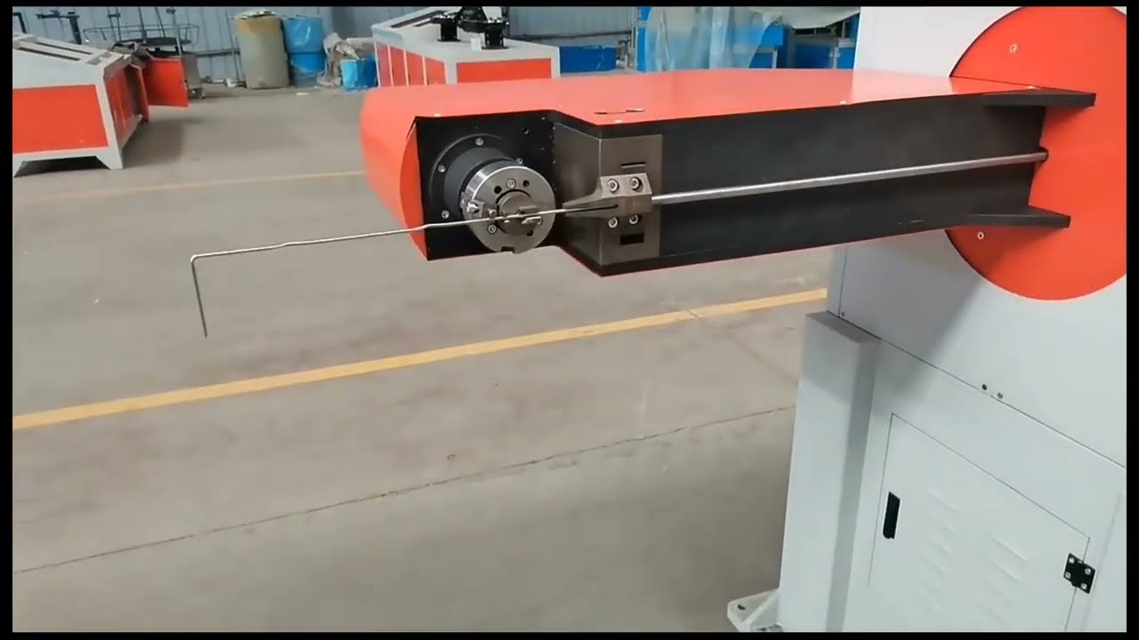 Fuldautomatisk 3D CNC-trådformningsmaskine med motoriseret afvikler