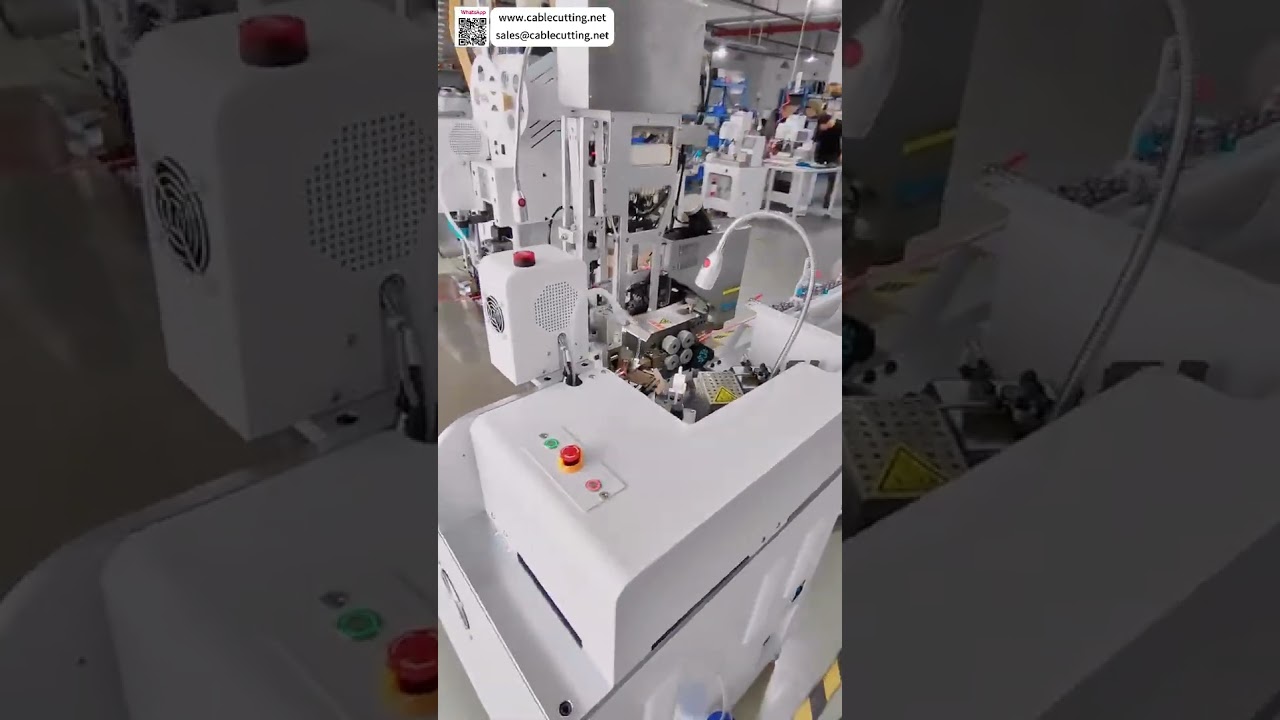 Fully Automatic Waterproof Seal Insertion Crimping Machine for Automotive Wire Harness Assy