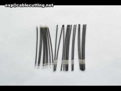 automatic coaxial cable cutting and stripping machine full automatic coaxial cable stripping machine