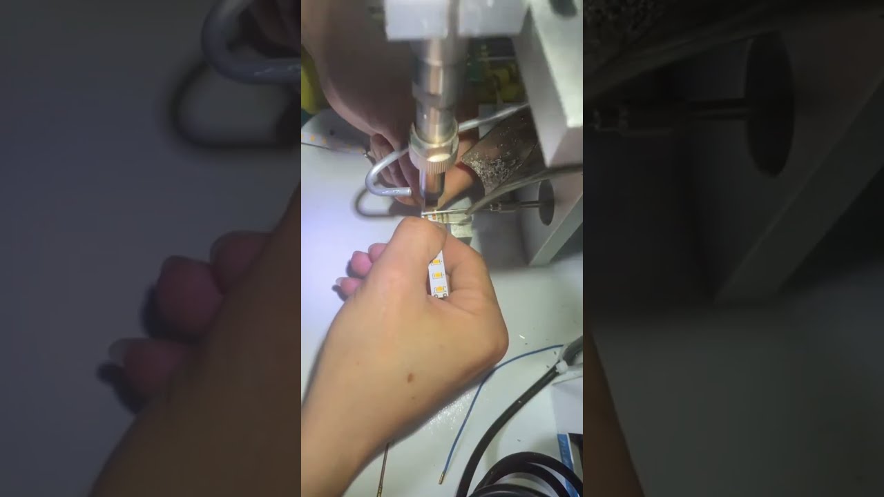 Semi-Automatic Soldering Machine for LED Strips, PLC Boards, and Aviation Connectors