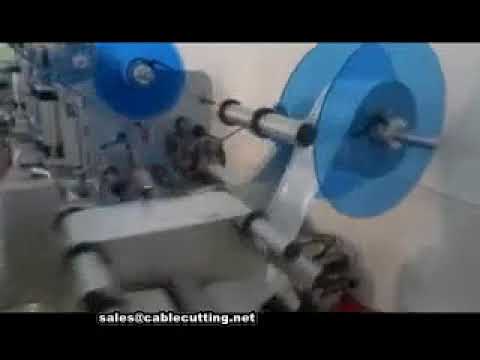 Automatic flat bottle labeling machine, 3 sides flat labeling