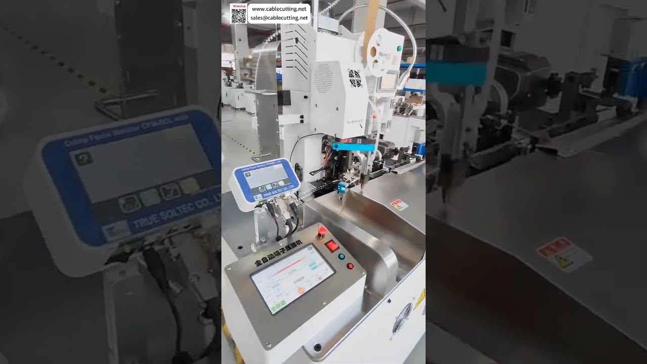 Single Weather Seal Insertion Harness Machine with CFM Pressure Monitor  Automotive Crimper