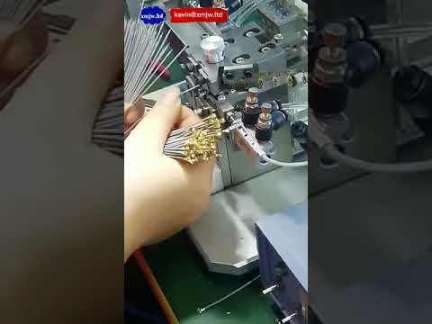 Automatisk I-PEX Koaksialkabel Terminal Krympemaskine